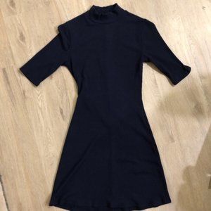 Reformation Mod Dress in Navy